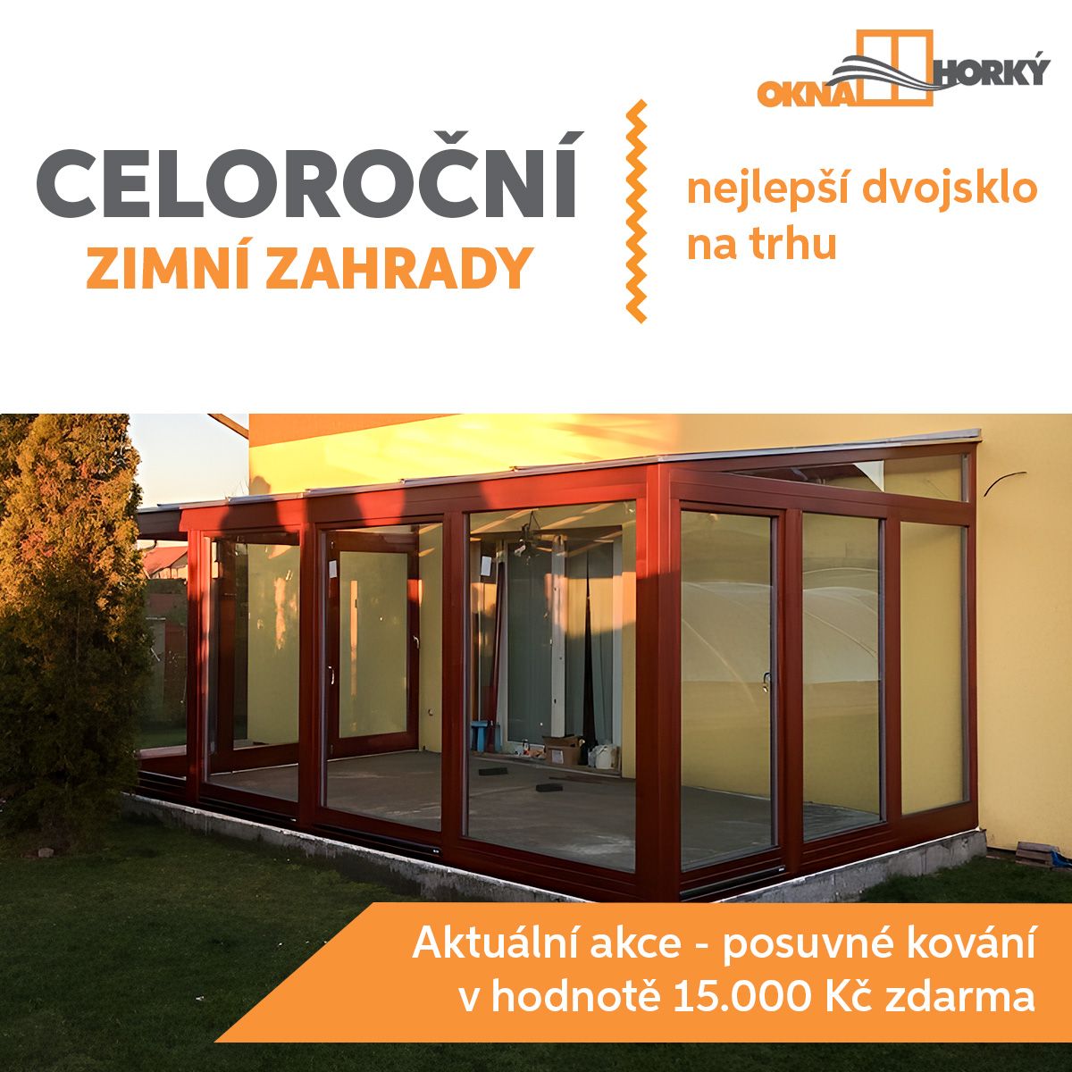 Zimní zahrady akce